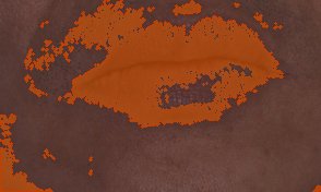 턱 색소 오버레이